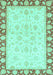 Oriental Turquoise Traditional Rug, abs3428turq