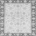 Square Oriental Gray Traditional Rug, abs3428gry