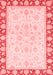 Oriental Red Traditional Area Rugs