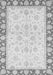 Machine Washable Oriental Gray Traditional Rug, wshabs3428gry