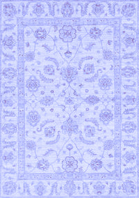 Oriental Blue Traditional Rug, abs3429blu