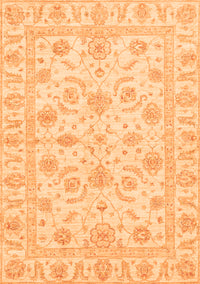 Oriental Orange Traditional Rug, abs3429org