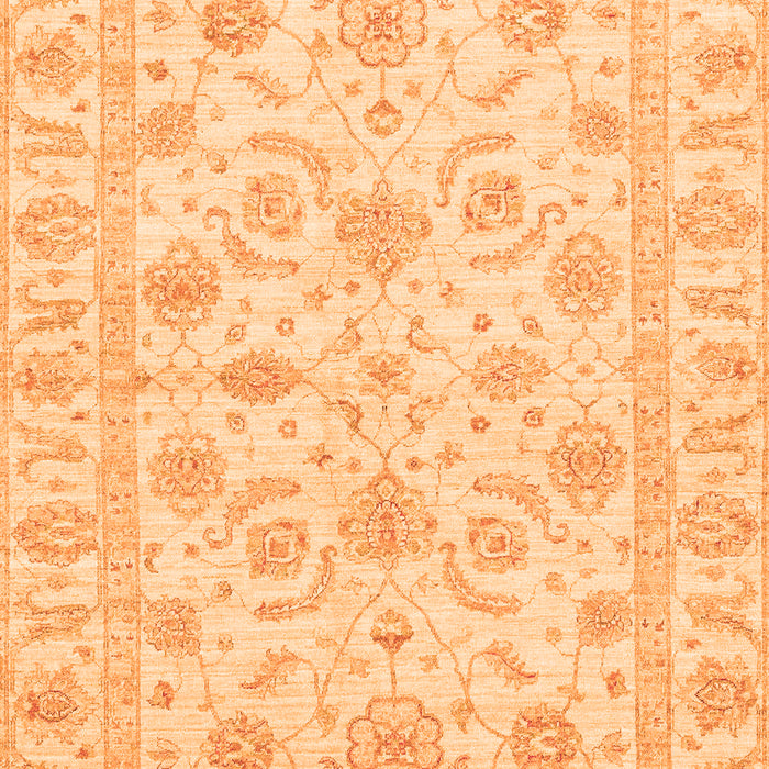 Oriental Orange Traditional Rug, abs3429org