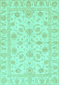 Oriental Turquoise Traditional Rug, abs3429turq