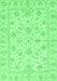 Oriental Emerald Green Traditional Rug, abs3429emgrn