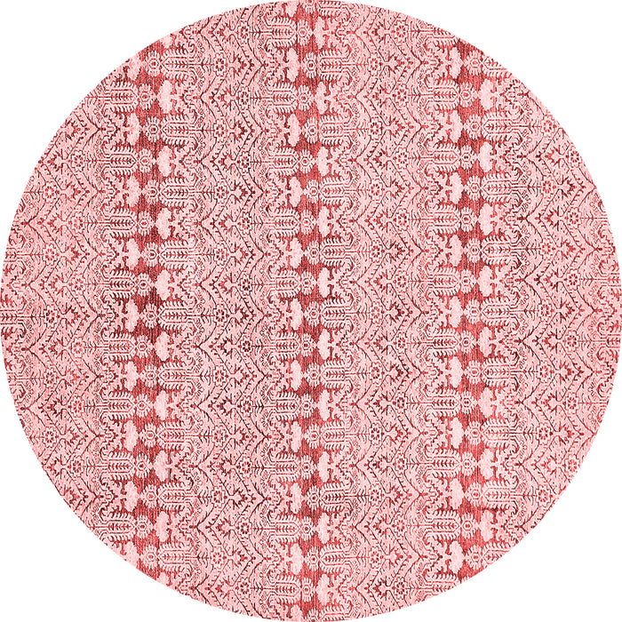 Abstract Red Modern Rug, abs342red