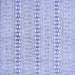 Square Machine Washable Abstract Blue Modern Rug, wshabs342blu