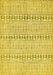 Machine Washable Abstract Yellow Modern Rug, wshabs342yw