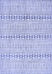 Abstract Blue Modern Rug, abs342blu