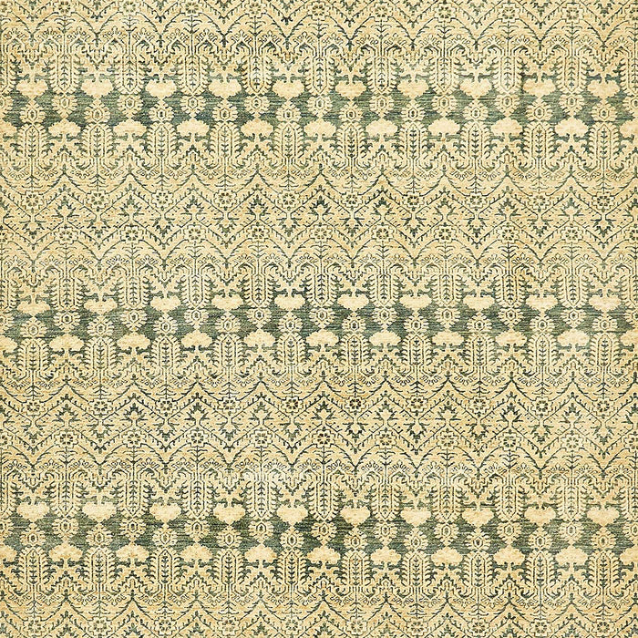 Machine Washable Abstract Sun Yellow Rug, wshabs342