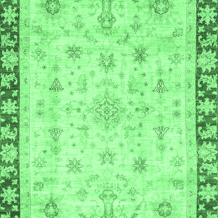Abstract Emerald Green Modern Rug, abs3430emgrn