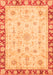 Machine Washable Abstract Orange Modern Area Rugs, wshabs3430org