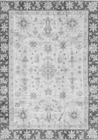 Abstract Gray Modern Rug, abs3430gry