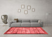 Modern Red Washable Rugs