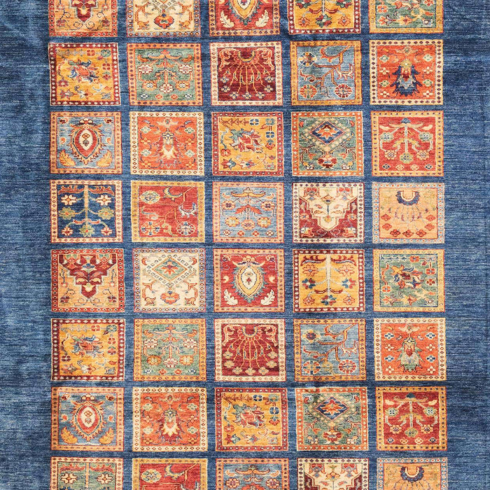 Abstract Purple Modern Rug, abs3431