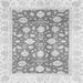 Square Oriental Gray Traditional Rug, abs3432gry