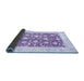 Sideview of Oriental Blue Traditional Rug, abs3432blu