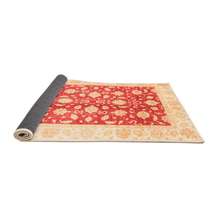 Sideview of Oriental Orange Traditional Rug, abs3432org