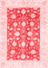 Oriental Red Traditional Area Rugs