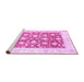 Sideview of Machine Washable Oriental Purple Traditional Area Rugs, wshabs3432pur