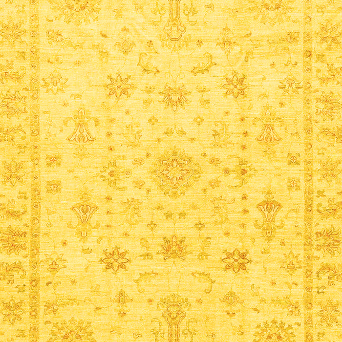 Oriental Yellow Traditional Rug, abs3433yw