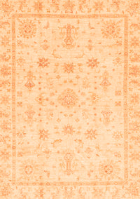 Oriental Orange Traditional Rug, abs3433org