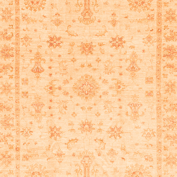Oriental Orange Traditional Rug, abs3433org