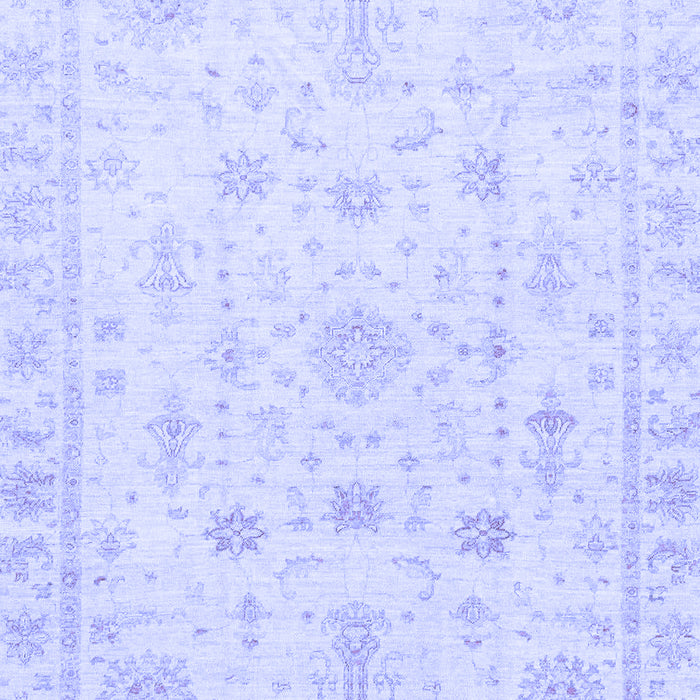 Oriental Blue Traditional Rug, abs3433blu