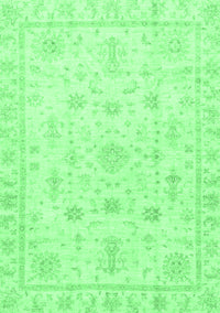 Oriental Emerald Green Traditional Rug, abs3433emgrn