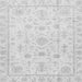 Square Oriental Gray Traditional Rug, abs3433gry