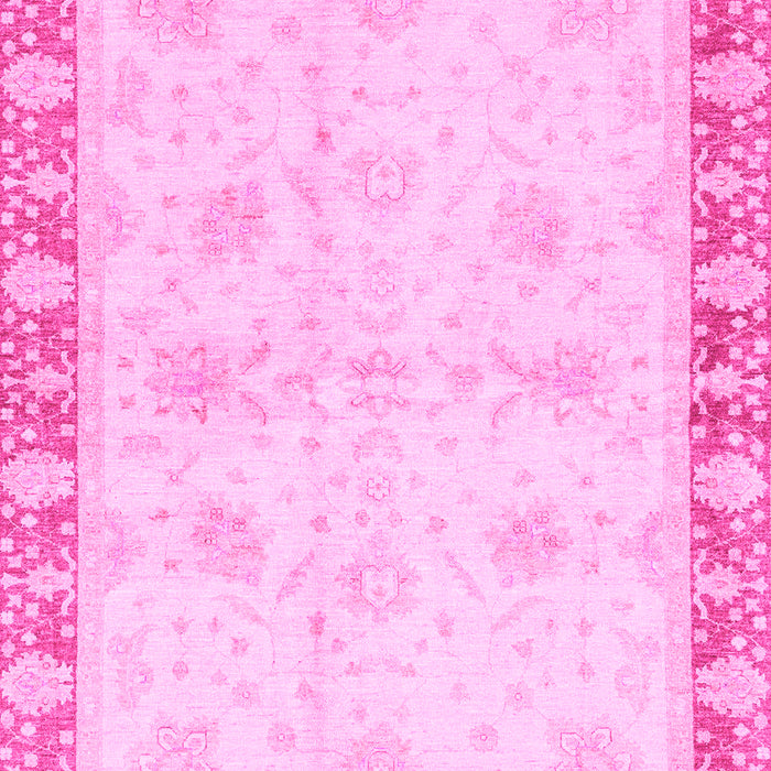Machine Washable Abstract Pink Modern Rug, wshabs3434pnk