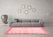 Modern Red Washable Rugs