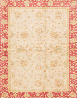 Machine Washable Abstract Khaki Gold Rug, wshabs3434