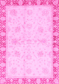 Abstract Pink Modern Rug, abs3434pnk