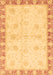 Abstract Brown Modern Rug, abs3434brn