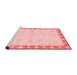 Modern Red Washable Rugs