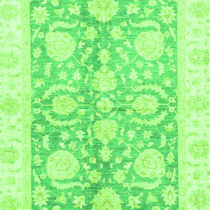 Oriental Green Traditional Rug, abs3435grn