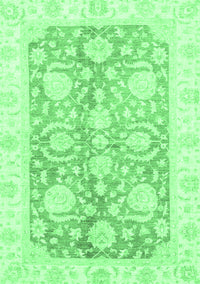 Oriental Emerald Green Traditional Rug, abs3435emgrn