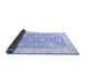 Sideview of Oriental Blue Traditional Rug, abs3435blu