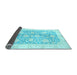 Sideview of Oriental Light Blue Traditional Rug, abs3435lblu