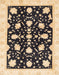 Machine Washable Abstract Brown Gold Rug, wshabs3436