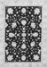 Machine Washable Oriental Gray Traditional Rug, wshabs3436gry