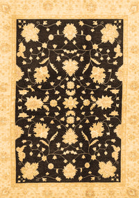 Oriental Brown Traditional Rug, abs3436brn