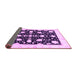 Sideview of Oriental Purple Traditional Rug, abs3436pur