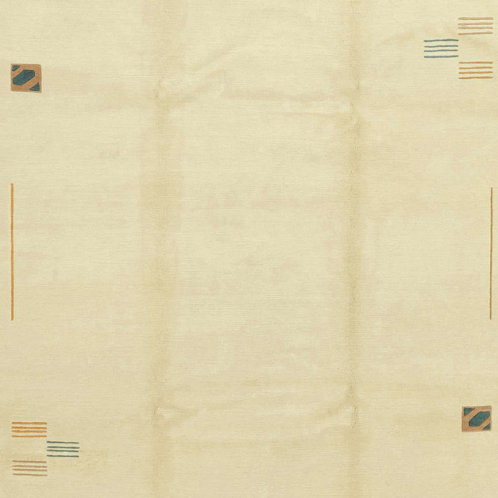 Machine Washable Abstract Brown Gold Rug, wshabs3437