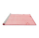 Modern Red Washable Rugs