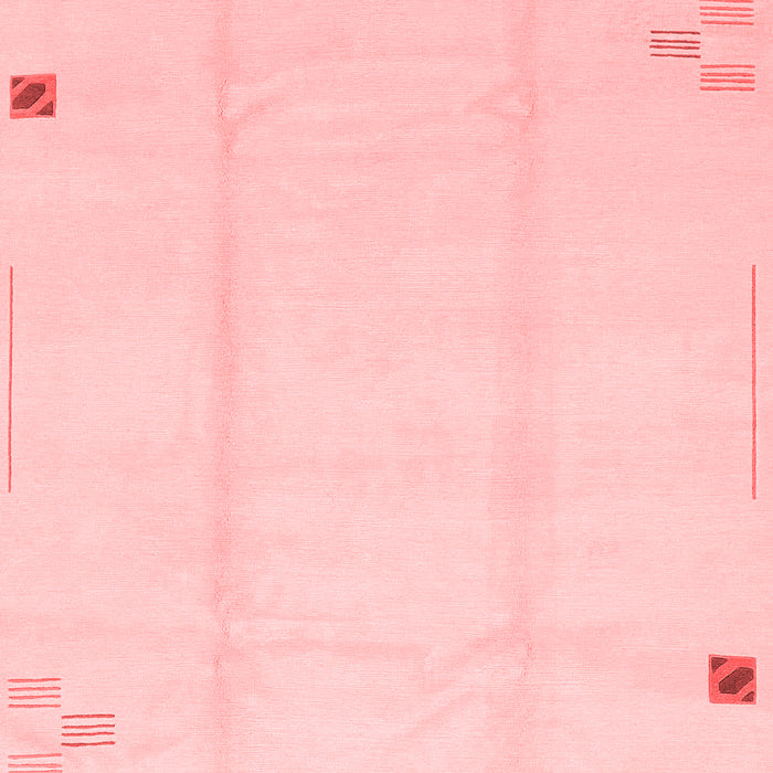 Solid Red Modern Area Rugs