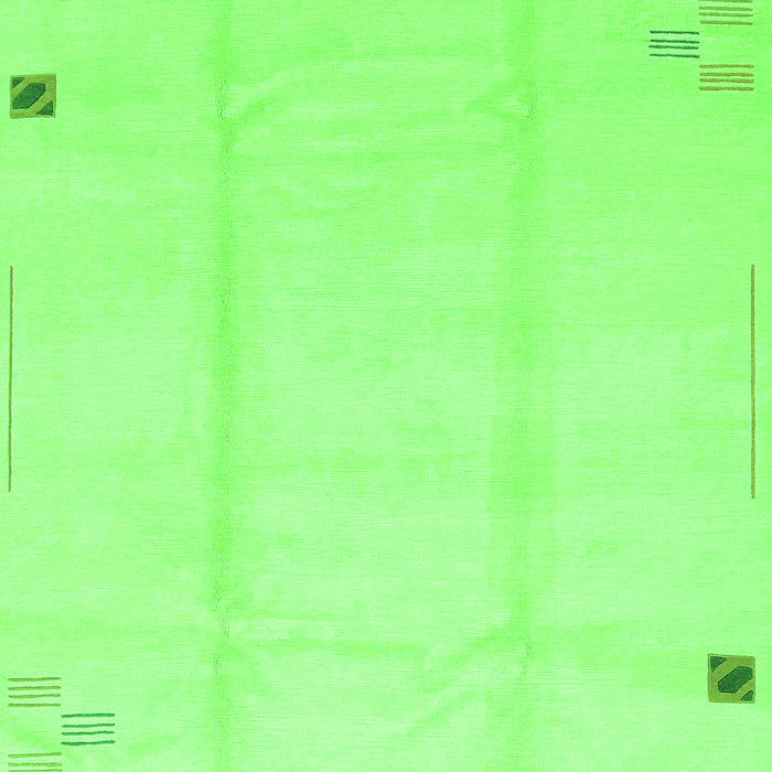 Solid Green Modern Rug, abs3437grn
