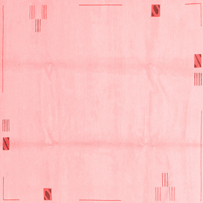 Solid Red Modern Rug, abs3437red