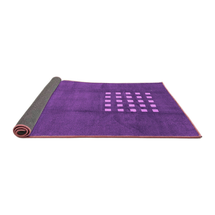 Sideview of Abstract Pink Modern Rug, abs3438pnk